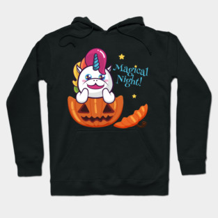 Magical Night! Halloween Unicorn Shirt Gifts Hoodie