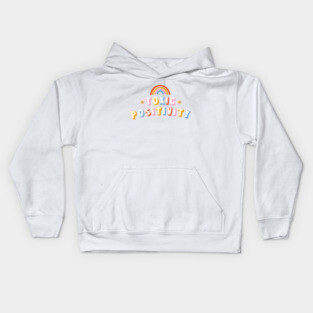 Toxic Positivity by Tobe Fonseca Kids Hoodie