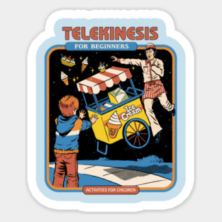 Telekinesis For Beginners Sticker