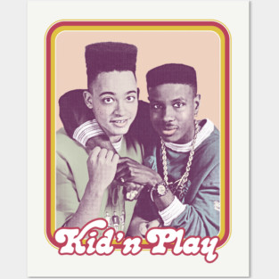 Kid 'n Play \.\.\. 90s Retro Fan Design Posters and Art