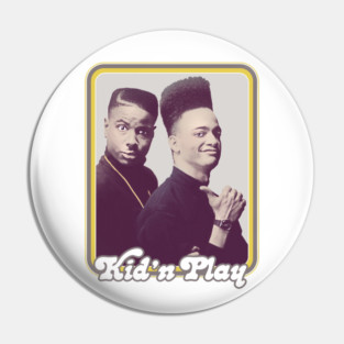Kid 'n Play \/\/\ 90s Aesthetic Design Pin