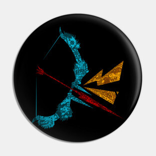 Monster Hunter Bow Pin