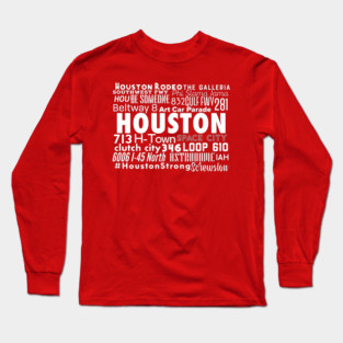 #HoustonStrong Long Sleeve T-Shirt