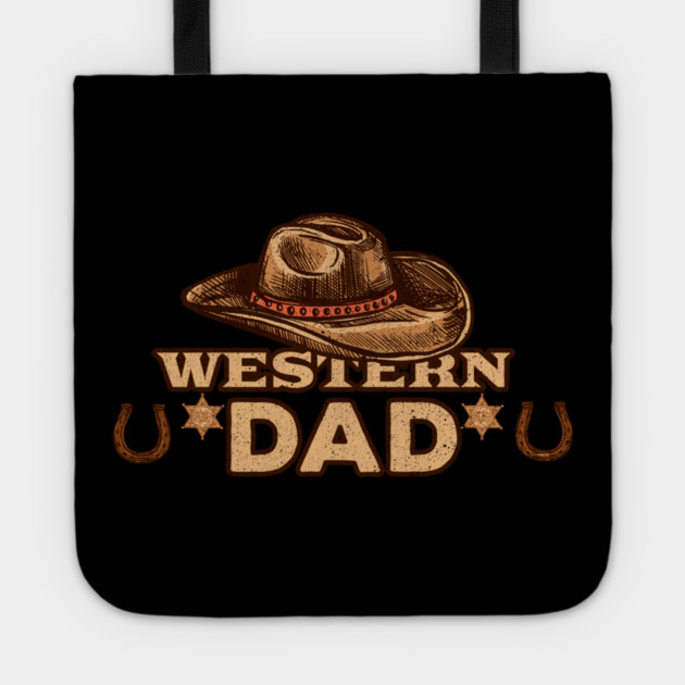Western Dad Tote by creative