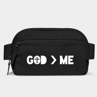 God is greater than me Bag