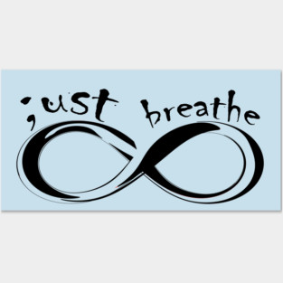 Just Breathe Posters and Art