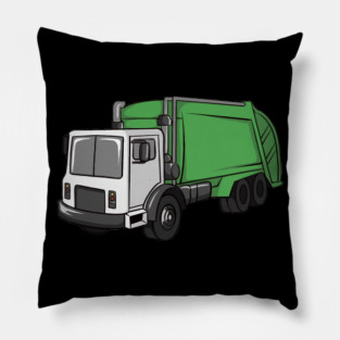 Garbage Truck Pillow