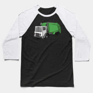 Garbage Truck Baseball T-Shirt