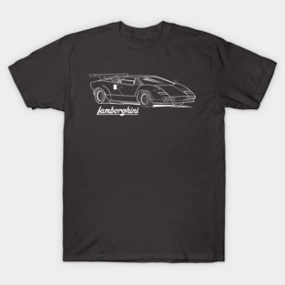 Lamborghini Countach logo T-Shirt