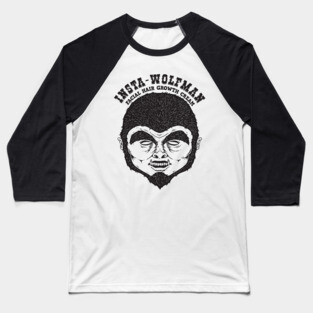 Insta - Wolfman Baseball T-Shirt