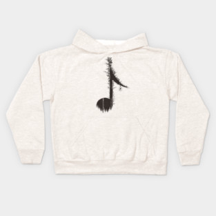 Nature has music for those who listen Kids Hoodie
