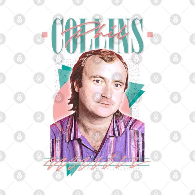 Phil Collins /// Retro 80s Aesthetic Fan Design T-Shirt