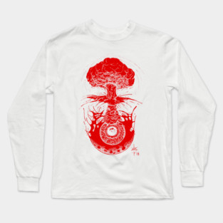 Red Eye'd Chaos Long Sleeve T-Shirt