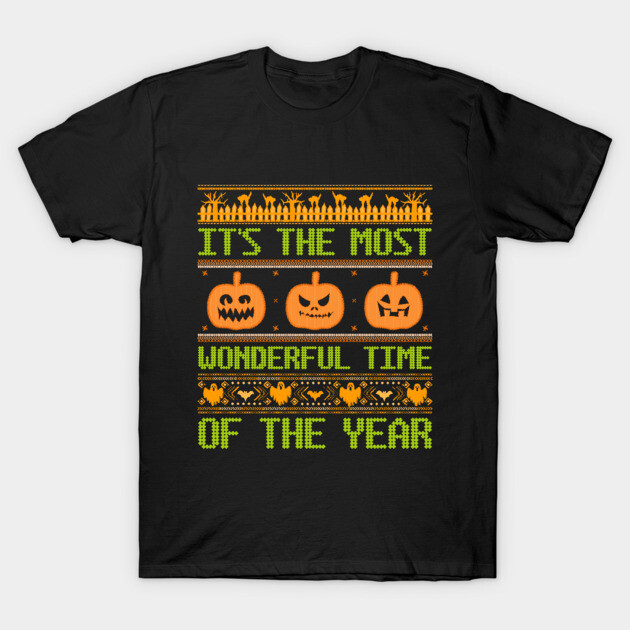 It's The Most Wonderful Time Of The Year T-Shirt by MCALTees
