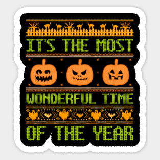 It's The Most Wonderful Time Of The Year Sticker