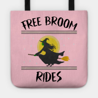 Free Broom Rides Tote