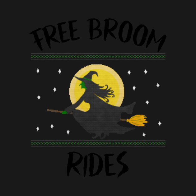 Free Broom Rides by MCALTees