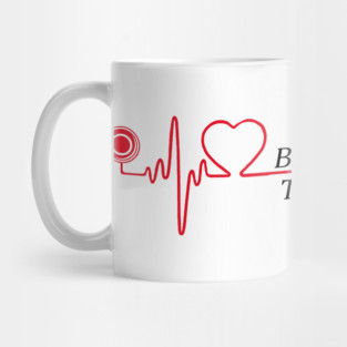 It's a beautiful day.... Black Mug