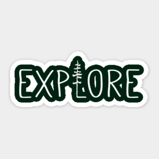 EXPLORE Sticker
