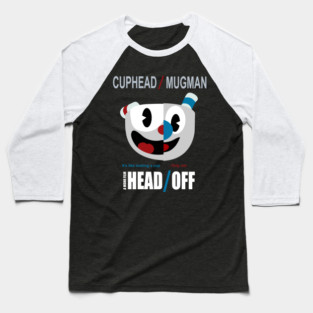 Cuphead - Head Off Baseball T-Shirt