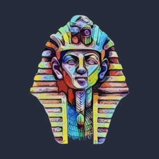 Egyptian Pharaoh Abstract T-Shirt