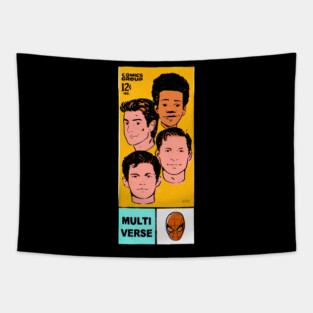 Vintage Comic Multiverse Tapestry