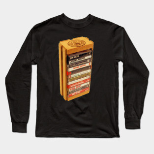Napa Valley 80s Cassette Tapes: Version 1 Long Sleeve T-Shirt