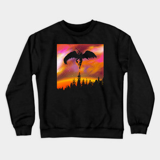 Northern Valkyrie Lights Crewneck Sweatshirt