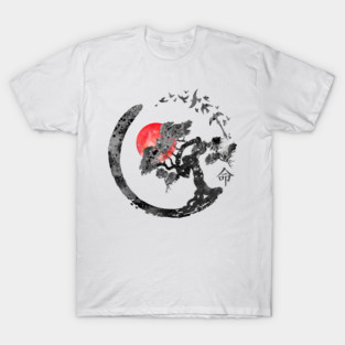 Enso circle and Bonsai tree T-Shirt