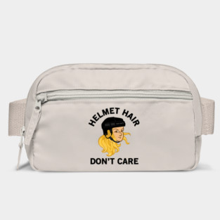 Hockey Helmet Hair Don't Care Blonde Bag