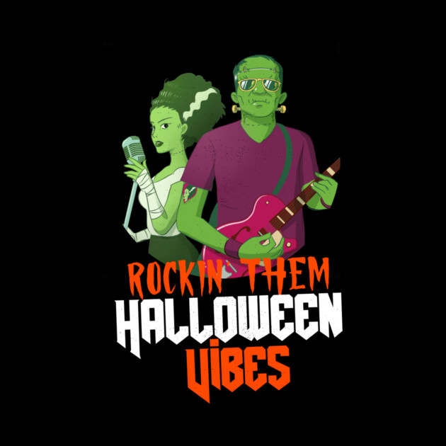 Rockin' Them Halloween Vibes by MCALTees