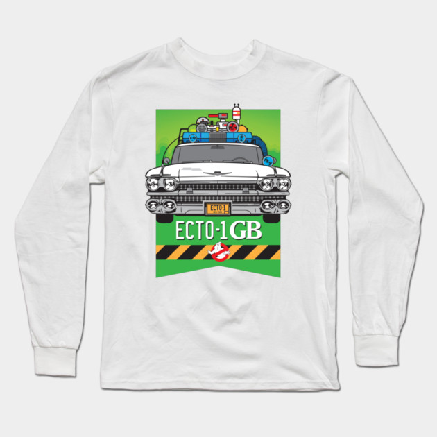 ECTO-1 GB Long Sleeve T-Shirt by protonbuilding