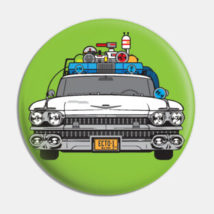 ECTO-1 NYC Pin