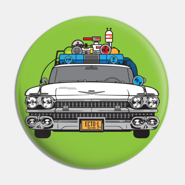 ECTO-1 NYC Pin by protonbuilding