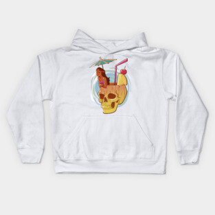 Tiki drink Kids Hoodie