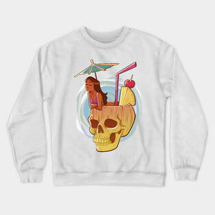 Tiki drink Crewneck Sweatshirt