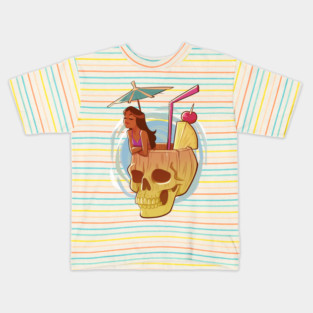 Tiki drink Kids T-Shirt