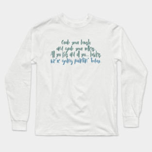 Painting Song Long Sleeve T-Shirt