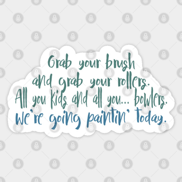 Painting Song Sticker by Stars Hollow Mercantile