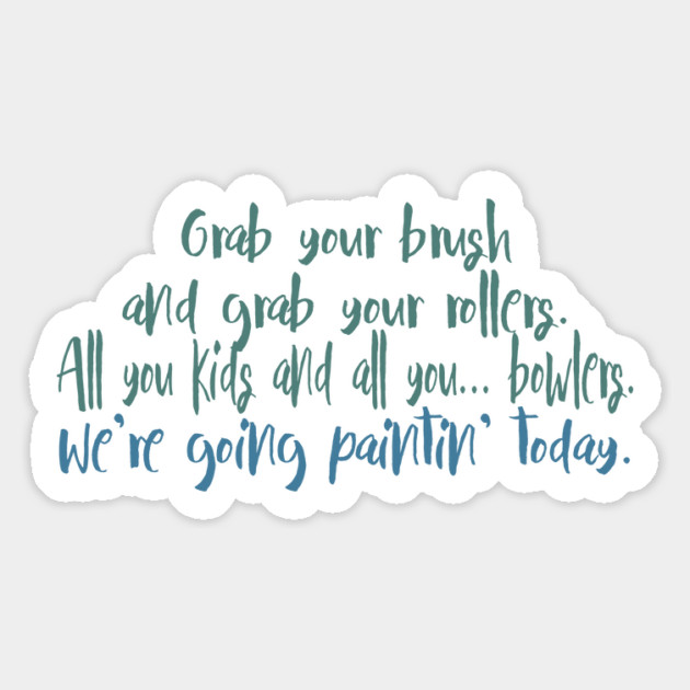 Painting Song Magnet by Stars Hollow Mercantile