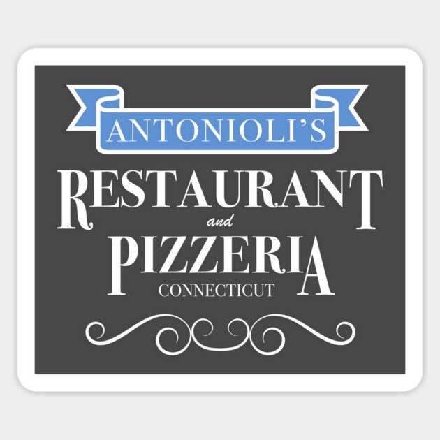 Antonioli's Pizza Magnet by Stars Hollow Mercantile