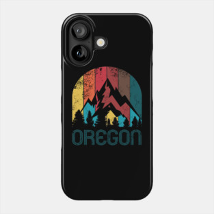 Retro Oregon Design for Men Women and Kids Phone Case