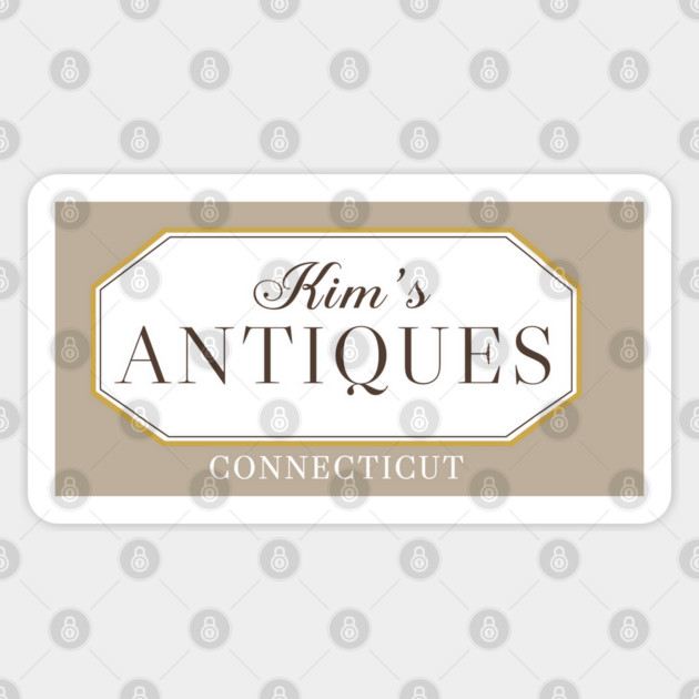 Kim's Antiques Sticker by Stars Hollow Mercantile