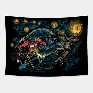 Starry Battle Tapestry