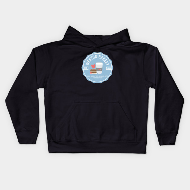 WESTON BAKERY Kids Hoodie by Stars Hollow Mercantile