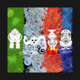 The elements 4 T-Shirt