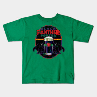 Black Panther Porter Kids T-Shirt