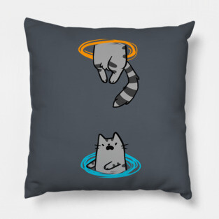 Portal Cat Pillow