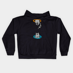 Portal Cat Kids Hoodie