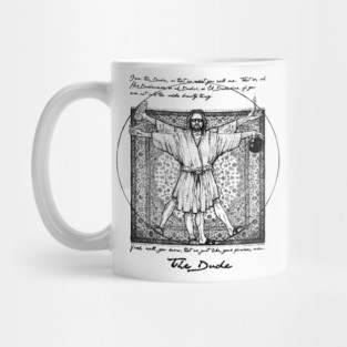 The Vitruvian Dude Mug